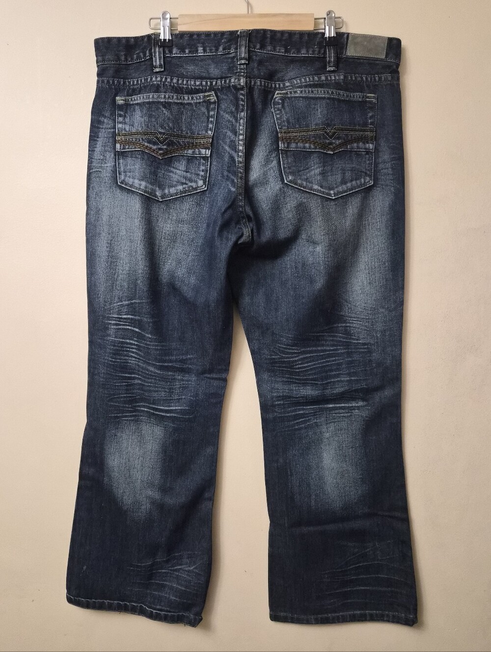 Urban Pipeline Mens Denim Distressed Jeans 38/32